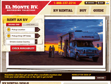 Tablet Screenshot of elmonterv.com
